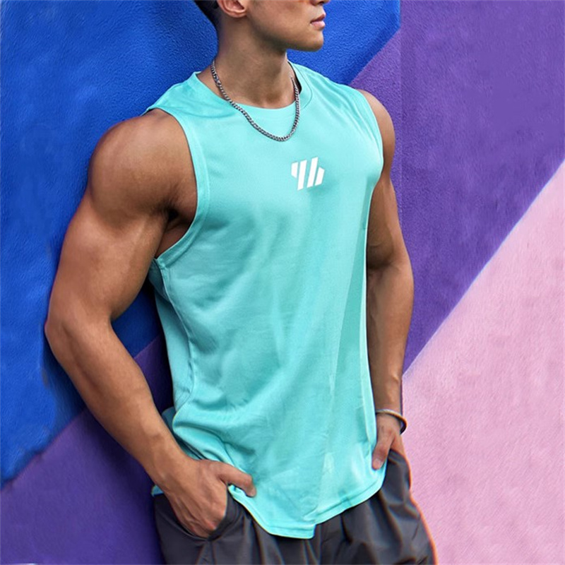 Sleeveless Undershirt - Colete de Ginástica Masculino 2025: Novo