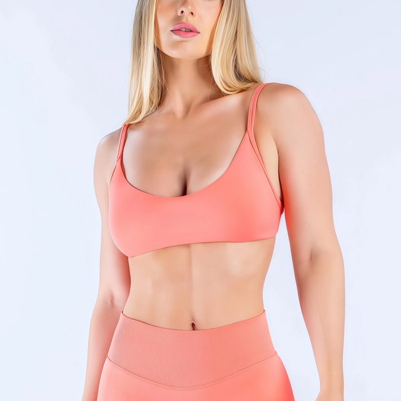 Quick Dry Underwear - HISTELLO Impact Scoop Neck Bra para