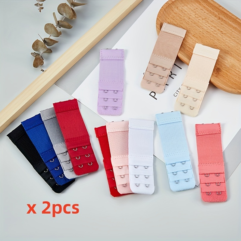 Multi Pack Underwear - 2 peças/pacote, Extensor de Sutiã com