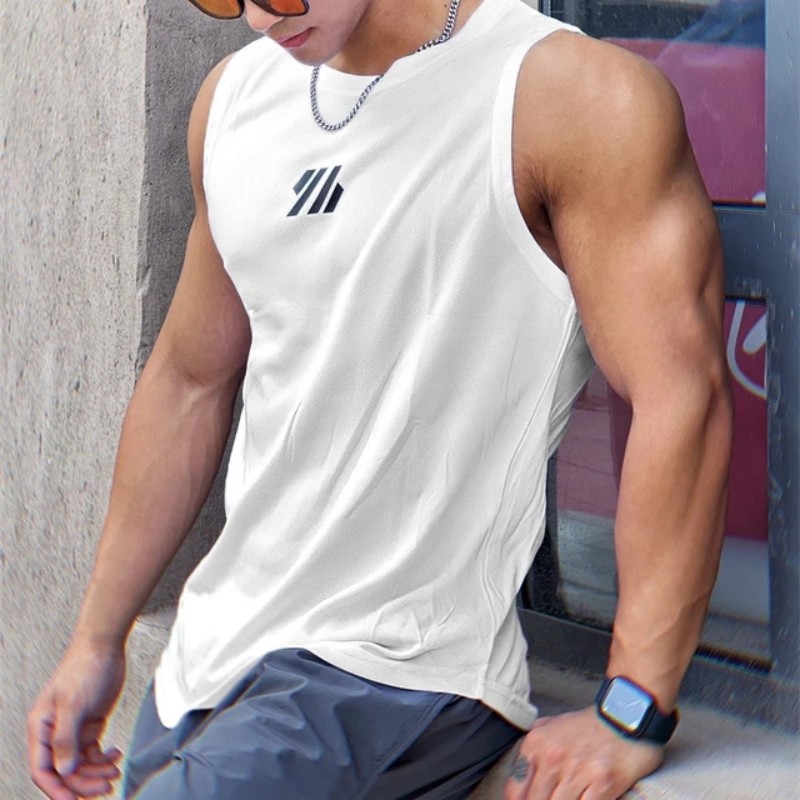 Colete de Ginástica Masculino  - Sleeveless Undershirt avaliação e preço