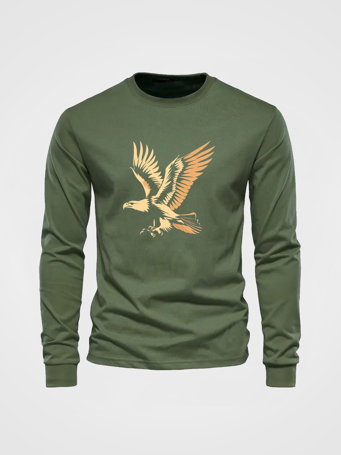 Camiseta Masculina de Manga Lo - Undershirt Crew Neck avaliação e preço