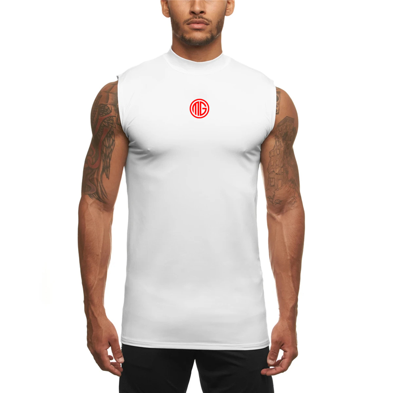 Camisetas de compressão mascul - Sleeveless Undershirt avaliação e preço