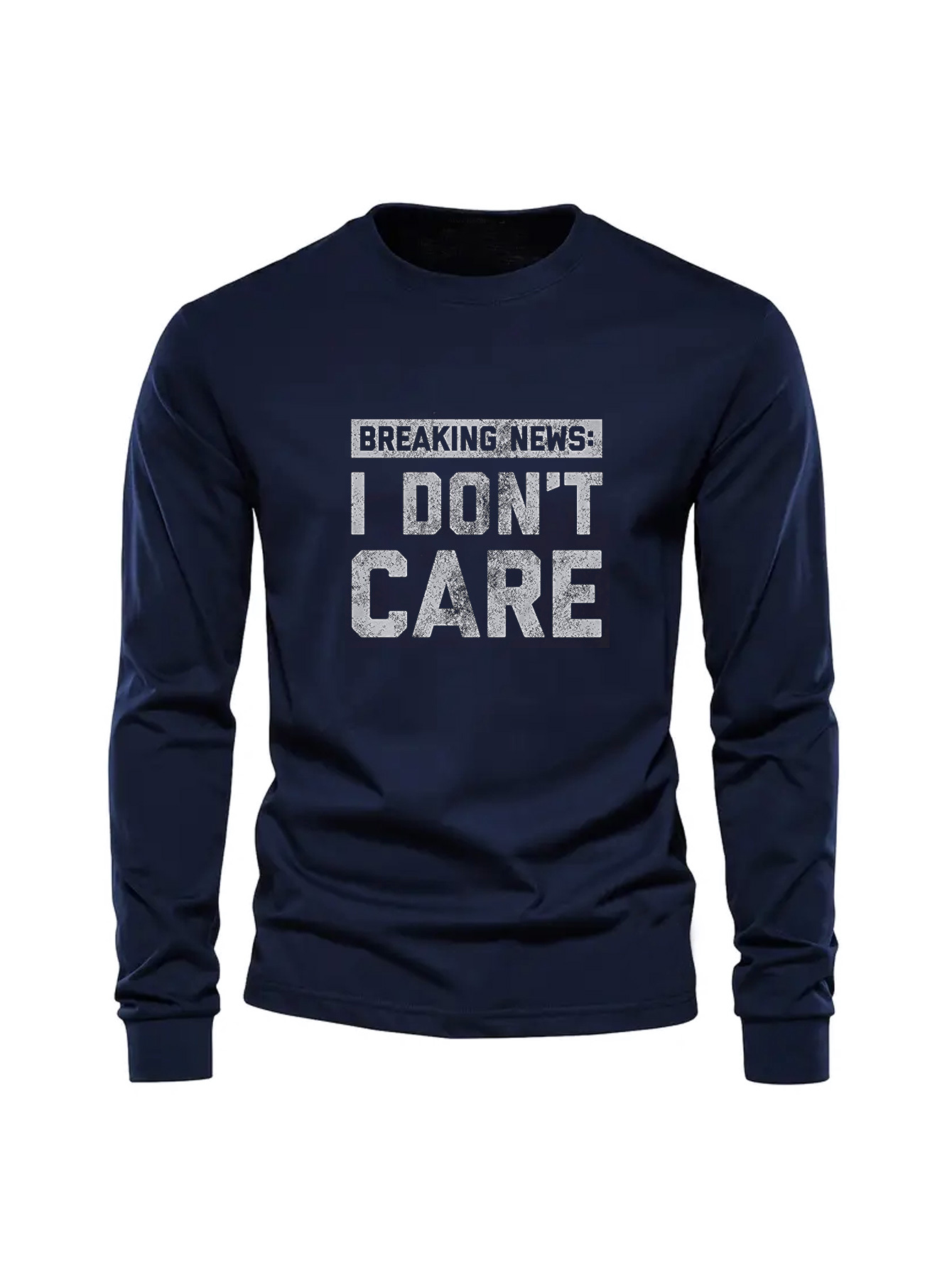 Camiseta Masculina de Manga Lo - Undershirt Crew Neck avaliação e preço