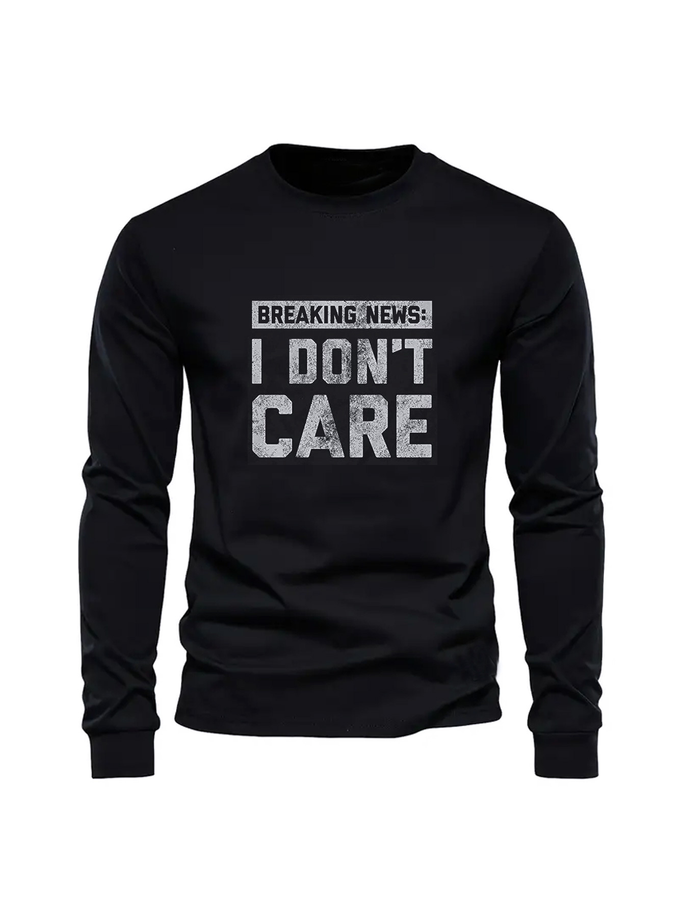 Camiseta Masculina de Manga Lo - Undershirt Crew Neck avaliação e preço