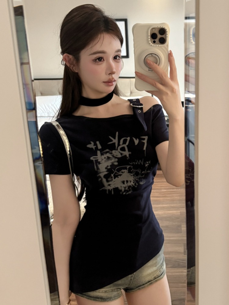 Camiseta Feminina Elegante e M - T Shirt Tight Fit avaliação e preço