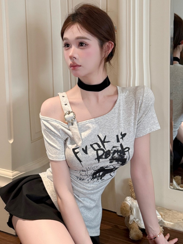 Camiseta Feminina Elegante e M - T Shirt Tight Fit avaliação e preço